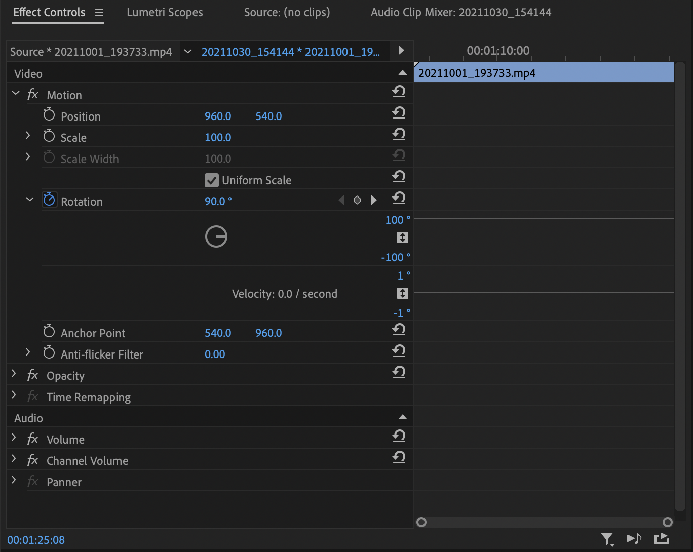 How to Rotate a video in Adobe Premiere Pro (Portrait to Landscape